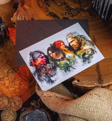 Бокс Ведьмак mini ║ Подарок в стиле Ведьмака ⚡ Оригинальный подарок для ...