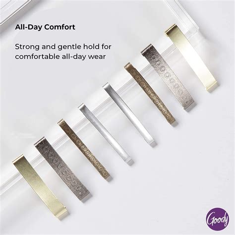 Goody Hair Classics Stay Tight Hair Barrette Mock Tort 4 Count Modandme