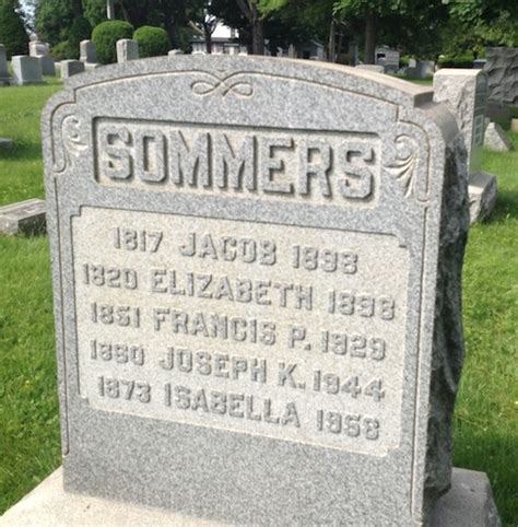 Joseph K Sommers 1860 1944 Mémorial Find a Grave