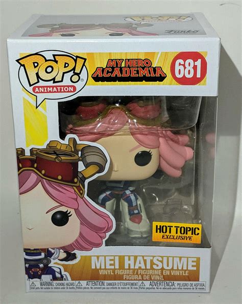 My Hero Academia Funko Pop Mha Mei Hatsume Hot Topic Anime Figure New