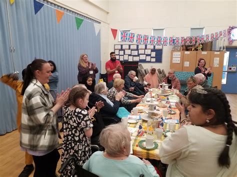 Care Home Residents Visit for Afternoon Tea - Pudsey Bolton Royd
