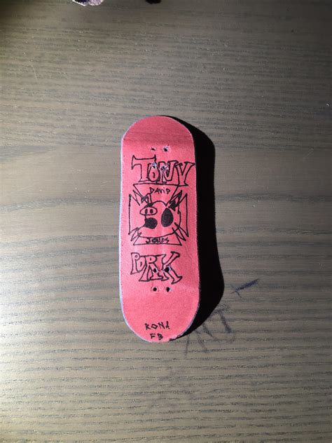 Making A Tony Pork Paper Fingerboard Rfingerboards