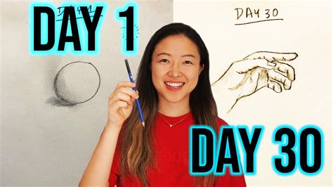 Learn To Draw In 30 Days The Hobbyist Challenge Youtube