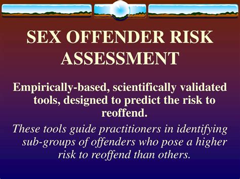 Ppt Managing Sex Offenders In The Community Powerpoint Presentation Id