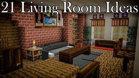 Living Room Ideas In Minecraft | Baci Living Room