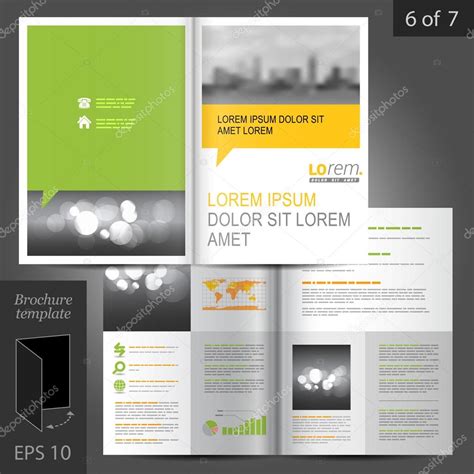 Brochure Template Design Stock Vector Image By Kenterville