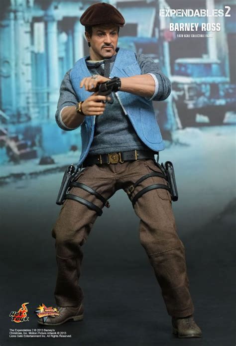 The Expendables 2 Barney Ross Sylvester Stallone 12 Figure Hot Toys MMS 194
