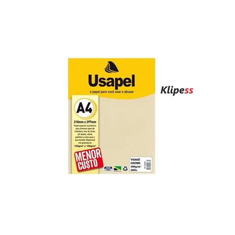 Papel De Gramatura 180 - Papel Verge Na Gramaturas De 180 Com 50 Folhas Usapel. | Shopee Brasil