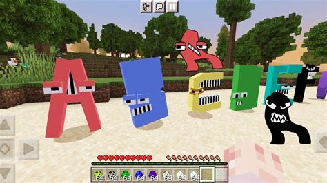 Alphabet Lore Addon In Minecraft Pe Youtube