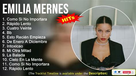 Emilia Mernes Mejores Xitos Como Si No Importara R Pido Lento