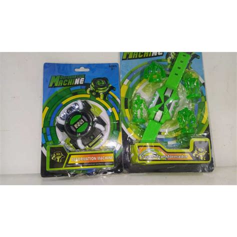 Brinquedo Rel Gio Ben Luz E Som Omnitrix Infantil Escolher