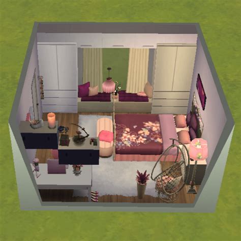 Pink And Purple Bedroom - Screenshots - The Sims 4 Rooms / Lots ...