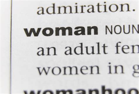woman  dictionarycoms word   year