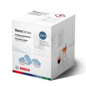 Bosch TCZ8002A Descaling Tablets for Vero Series Fully Automatic Coffee ...