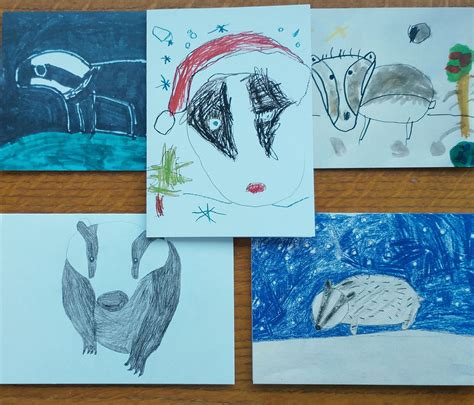 Badger Greetings Cards - Lancashire Badger Group