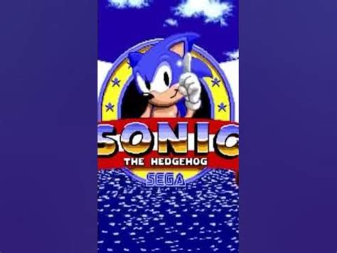 Заставка соник сега мега драйв ностальгия sonic sega mega drive - YouTube