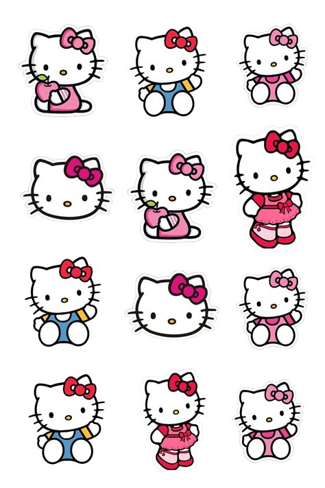 Yorumlamak bir araya gelmek Tablet hello kitty duvar sticker Altı ...