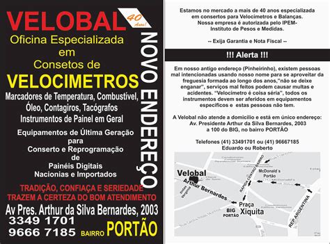 Velobal Velocímetros - Velobal | Curitiba PR