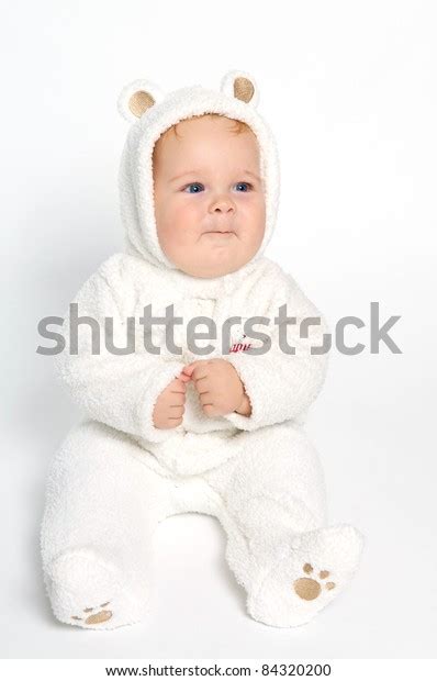 Cute Smiling Baby Bear Suit Stock Photo 84320200 Shutterstock