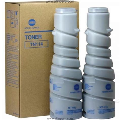 TONER NEGRO MODELO TNP 24 RENDIMIENTO 8K PARA KONICA MINOLTA BIZHUB 20