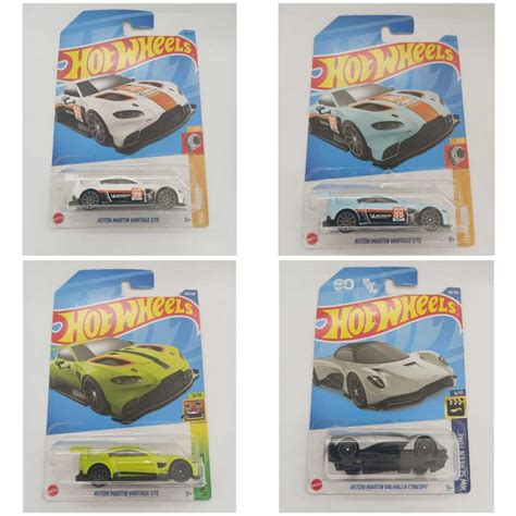 Jual Hot Wheels Aston Martin Vantage Gte Gulf Michelin Aston Martin Valhalla Concept Aston