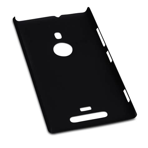 Yousave Nokia Lumia Hard Hybrid Case Black Mob