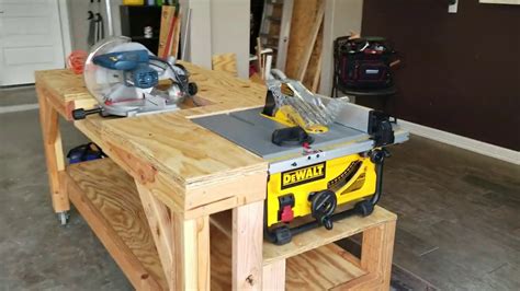 Diy Dewalt Portable Table Saw Stand Review Home Decor