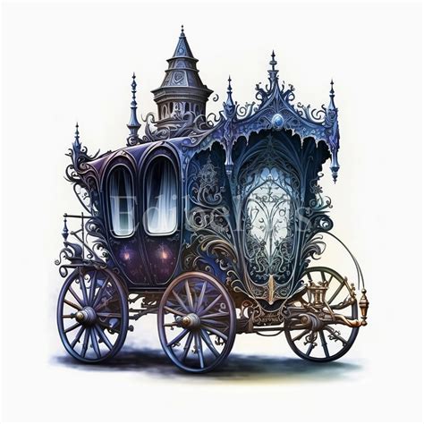 Gothic Carriage Set Of 10 Clipart Bundle High Quality Etsy