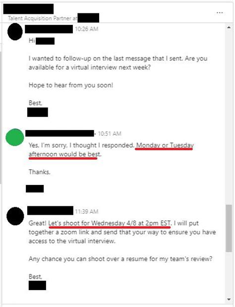 When Is A Good Time For An Interview Well Fuck You And Your Availability R Recruitinghell