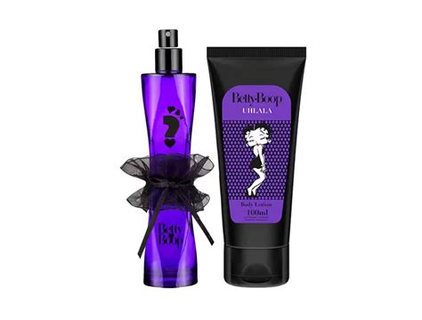 Paty Parfumerie Kit Betty Boop Uhlala Deo Colônia 50ml Body Lotion