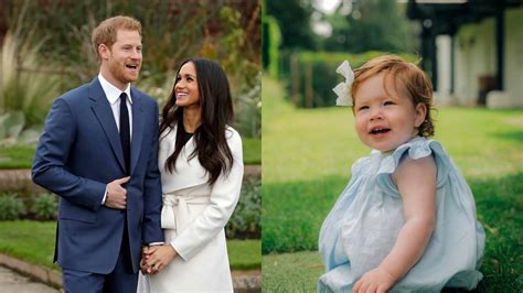 Prince Harry And Meghan Markle Release Daughter Lilibets Adorable Photo From Her 1st Birthday