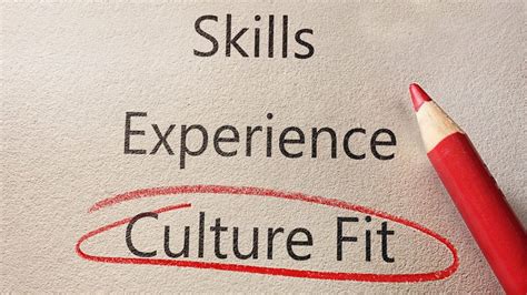 Assessing Cultural Fit In The Workplace