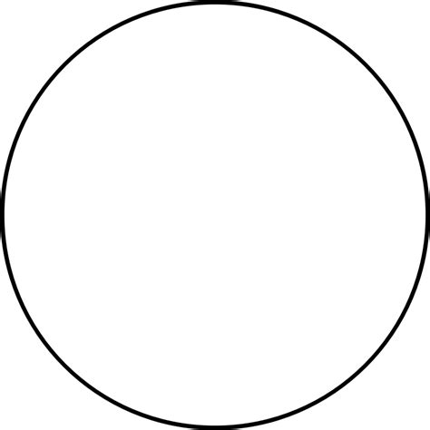 thin circle openclipart