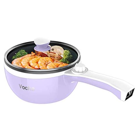 Vocha Electric Hot Pot Mini Portable Electric Pan Non Stick House