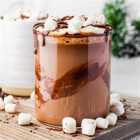 Slow Cooker Hot Chocolate Nutmeg Nanny