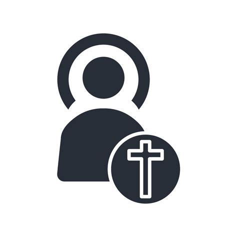 Saint Icon Editable Strokelinear Style Sign For Use Web Designlogo