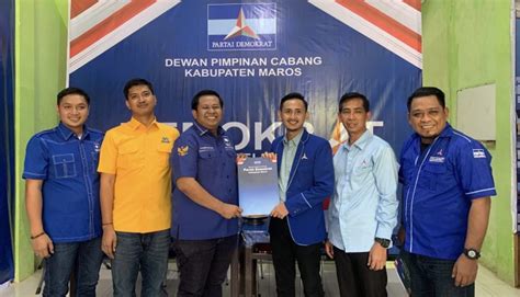 Chaidir Suhartina Jadi Pendaftar Pertama Di Demokrat Maros Keren Jilid