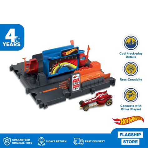 Jual Hot Wheels City Fuel Station Shift Mainan Trek Mobil Balap Shopee Indonesia