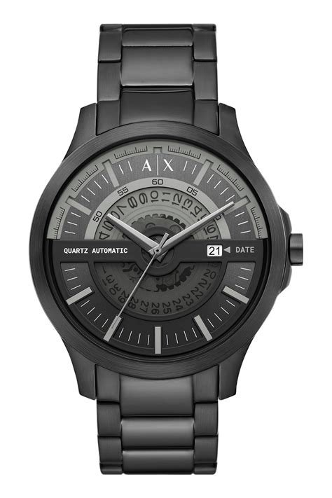 ARMANI EXCHANGE Ceas Automatic De Otel Inoxidabil Negru EMAG Ro