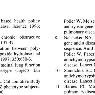 Differences In Histopathology Between Asthma And Chronic Obstructive