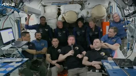 Spacex Delivers Private Axiom Crew To The Space Station Carrying Saudi