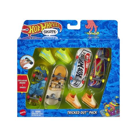 Hot Wheels Skate Fingerboards Pairs Of Removable Skate Shoes