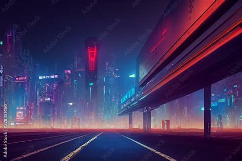 futuristic neon cyberpunk city   silhouette   alien hero