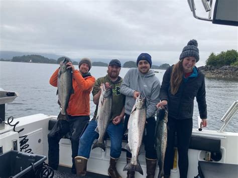 Alaska Fishing Halibut Salmon Fish In Legendary Sitka