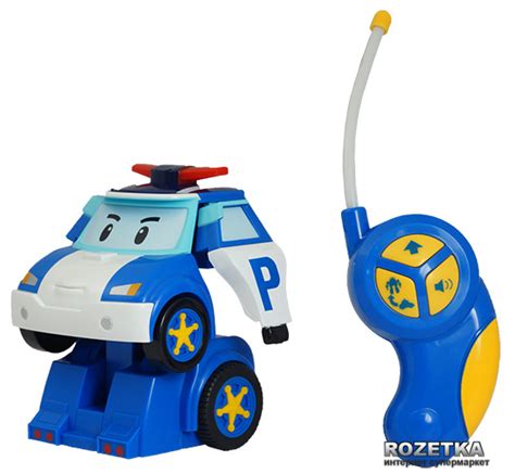 Робот-трансформер Полли на р/у 18см Robocar Poli (83086) – фото, отзывы ...