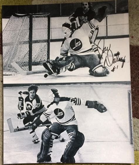 Joe Daley Upper Ernie Wakely Lower Winnipeg Jets Goalies Wha