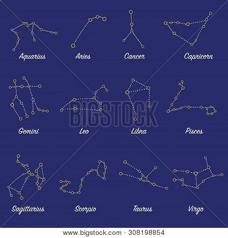 Constellations Stars Vector & Photo (Free Trial) | Bigstock