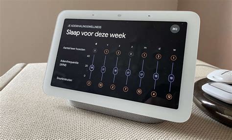 Review Google Nest Hub 2 2021 Met Sleep Sensing FWD