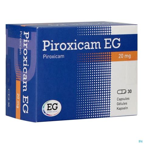 piroxicam  gelules xmg
