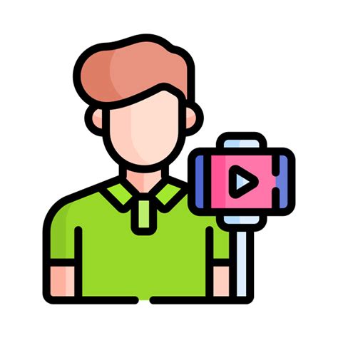 vlogger sticker png images transparent hd photo clipart